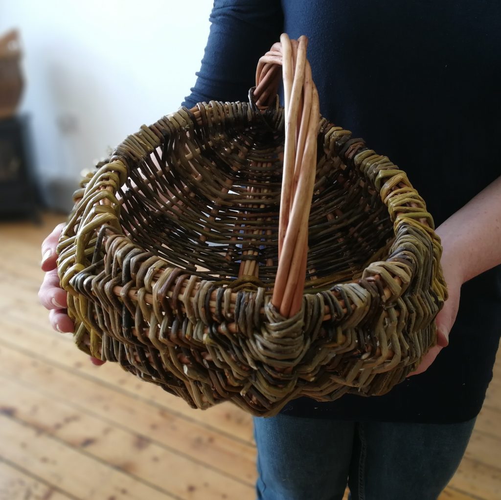Basket with hands